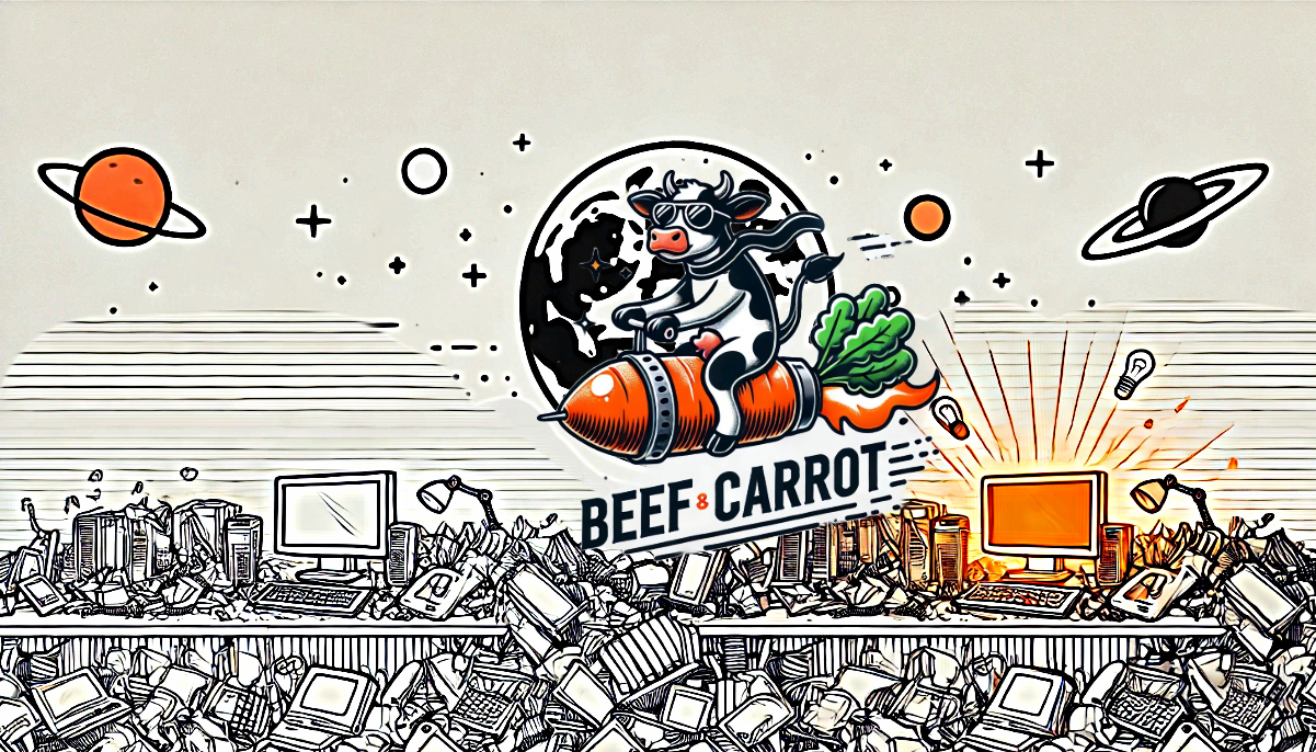 Beef Carrot banner Beef Carrot logo